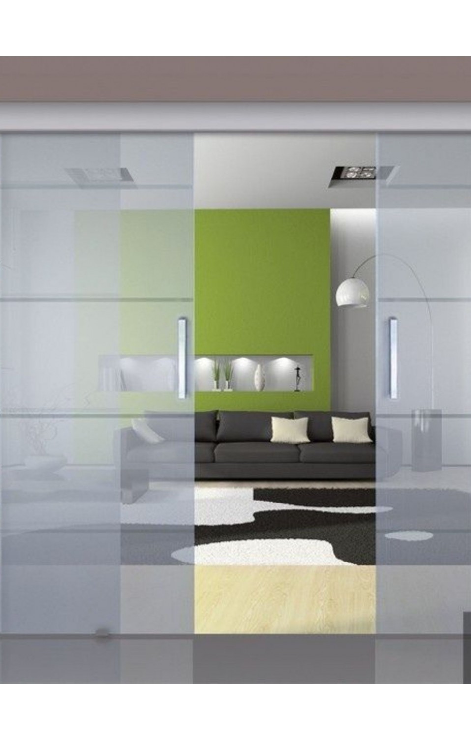 Division Concealed Pocket Sliding Door System for Room Division for Developers Easy Kit| DoorHub UAE